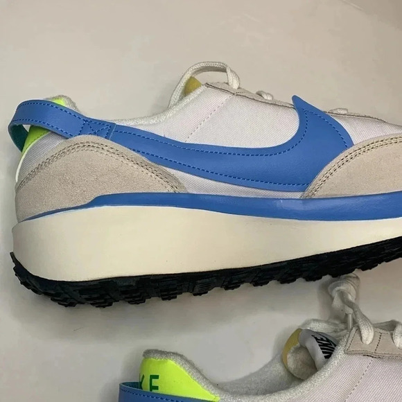 Nike Sneakers Waffle Debut Men’s Size 13 White University Blue New - Picture 9 of 12